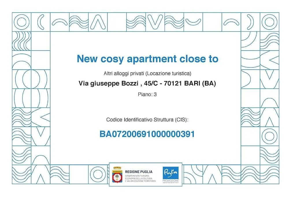 New Cosy Apartment Near To Petruzzelli Theatre Bari